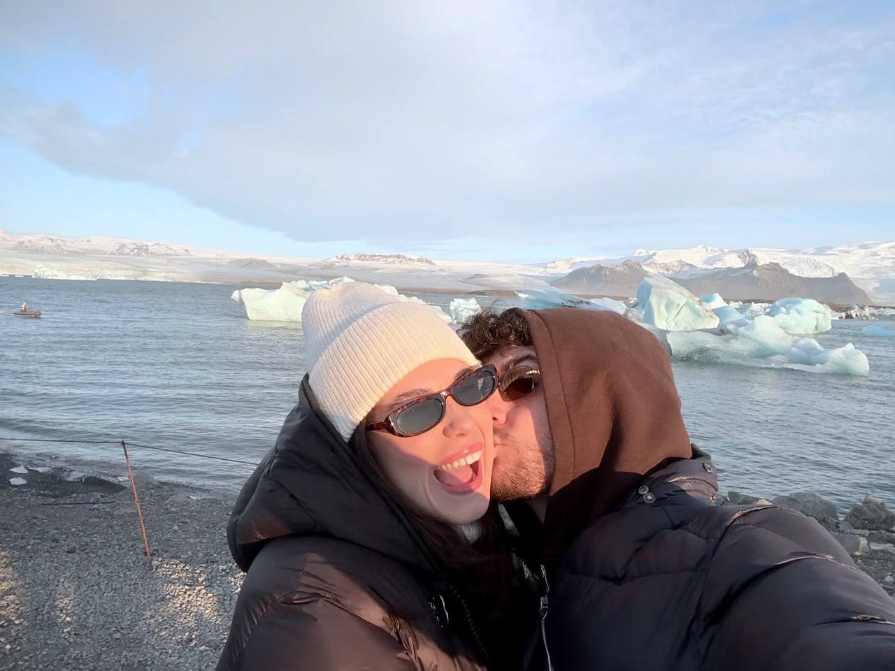 Us — with our puppy